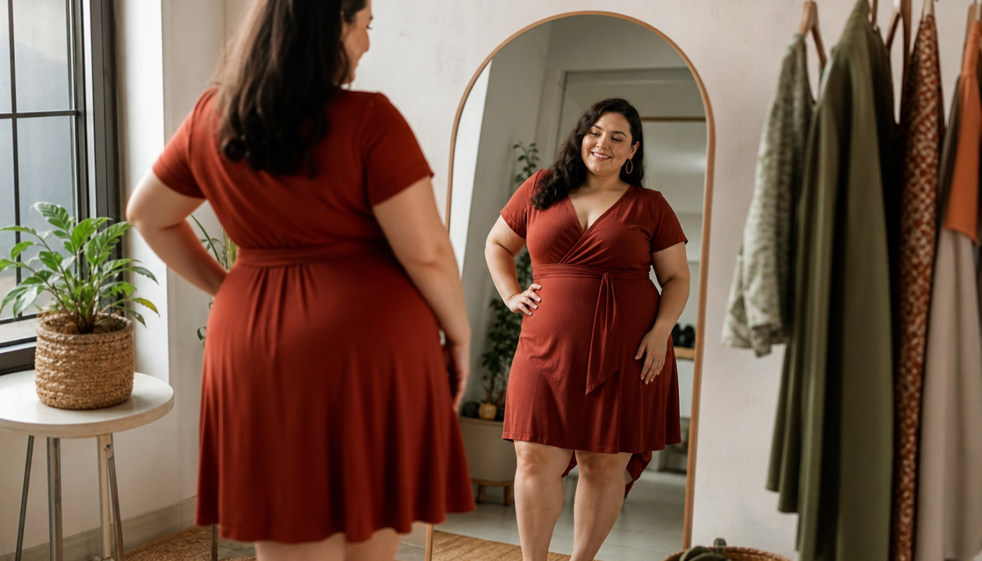 Fabuleusement petite et ronde : Les robes qui subliment votre silhouette