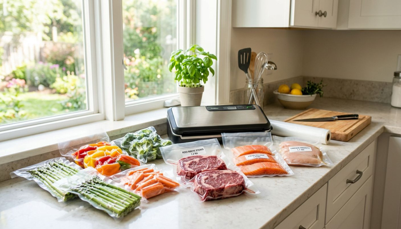 Techniques modernes de conservation des aliments par le vide